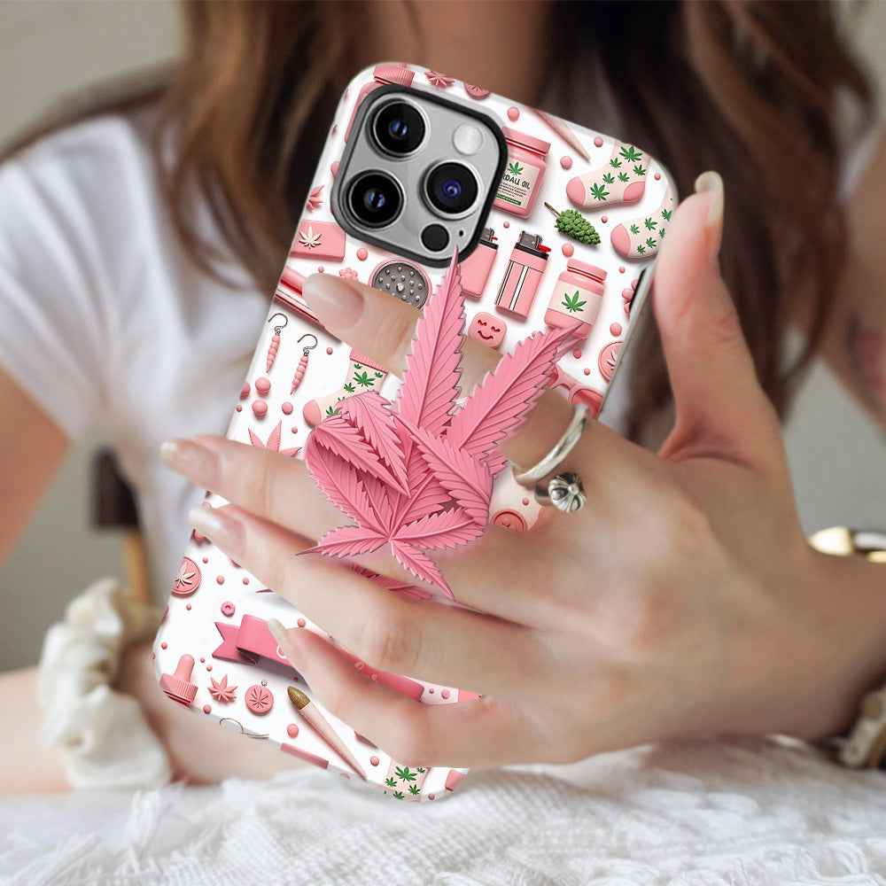 Irgendwo ist es 4:20 Uhr – Personalisierte Handyhülle mit Weed-Motiv