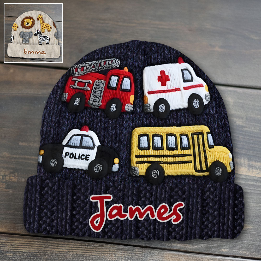Gift For Kids - Personalized Kid Beanie Hat