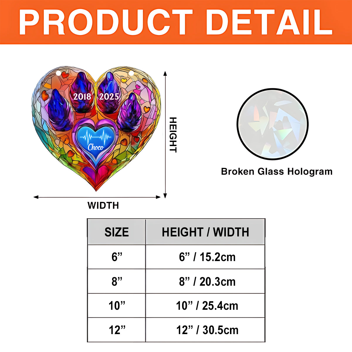 Souvenir d'animal de compagnie du Pont de l'Arc-en-ciel - Hologramme commémoratif personnalisé pour chien, à suspendre à la fenêtre, attrape-soleil