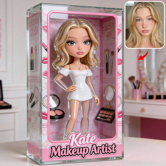 Makeup Artist - Personalized Makeup Custom Shaped Acrylic Plaque