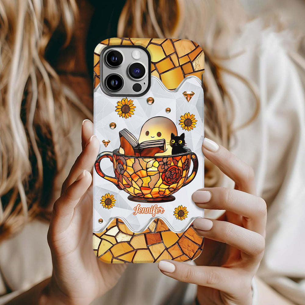 Spooky Ghost - Personalized Halloween Full Print Phone Case