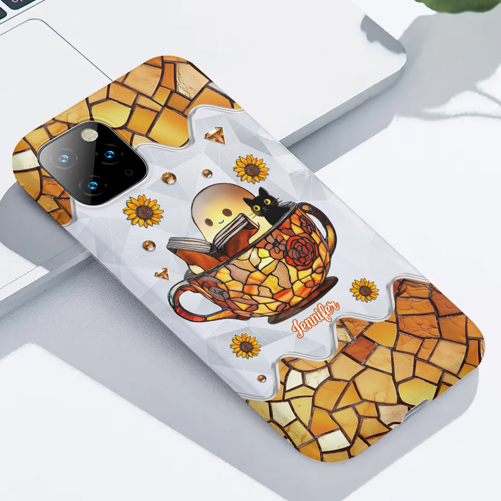 Spooky Ghost - Personalized Halloween Full Print Phone Case