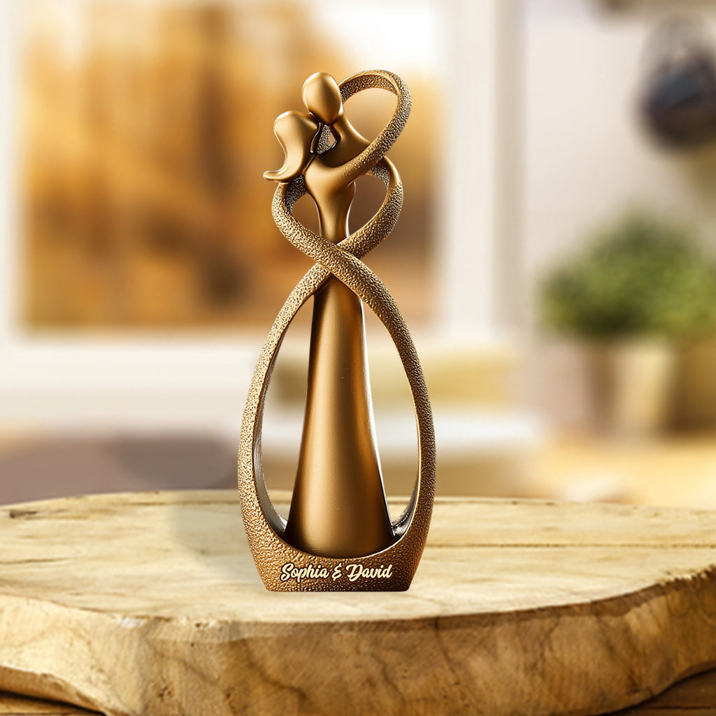 Together Forever - Personalized Couple Custom Shaped Acrylic Plaque