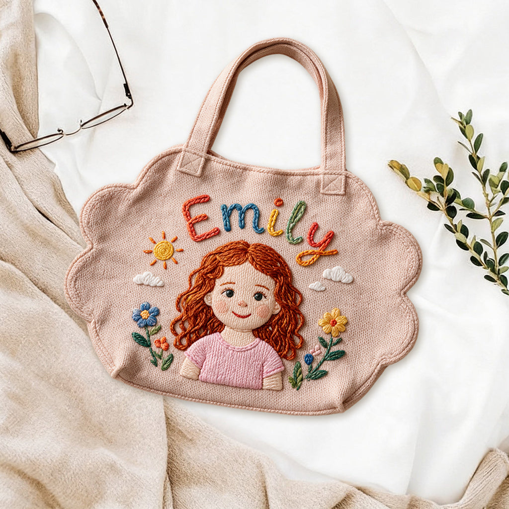 Any Photo - Personalized Kid Custom Shape Tote Bag