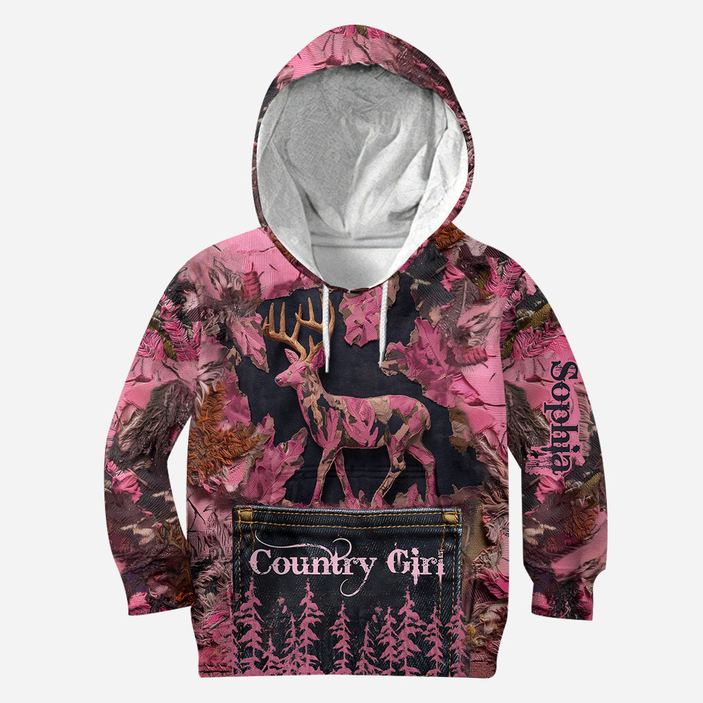 Country Girl - Personalized Hunting Hoodie and Leggings