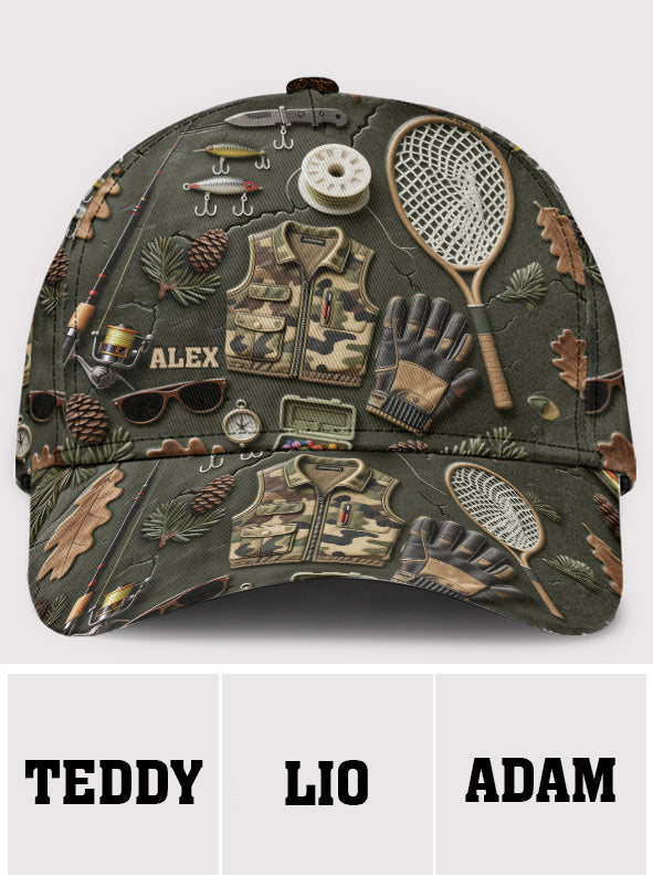 Love Fishing - Personalized Fishing Classic Cap