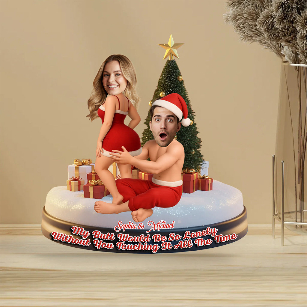 Funny Gift For Your Love - Personalized Couple Custom Shaped Acrylic Plaque