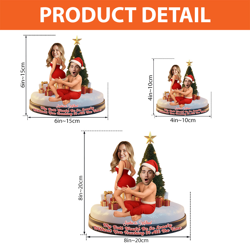 Funny Gift For Your Love - Personalized Couple Custom Shaped Acrylic Plaque