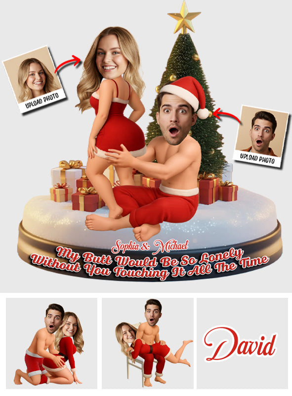 Funny Gift For Your Love - Personalized Couple Custom Shaped Acrylic Plaque