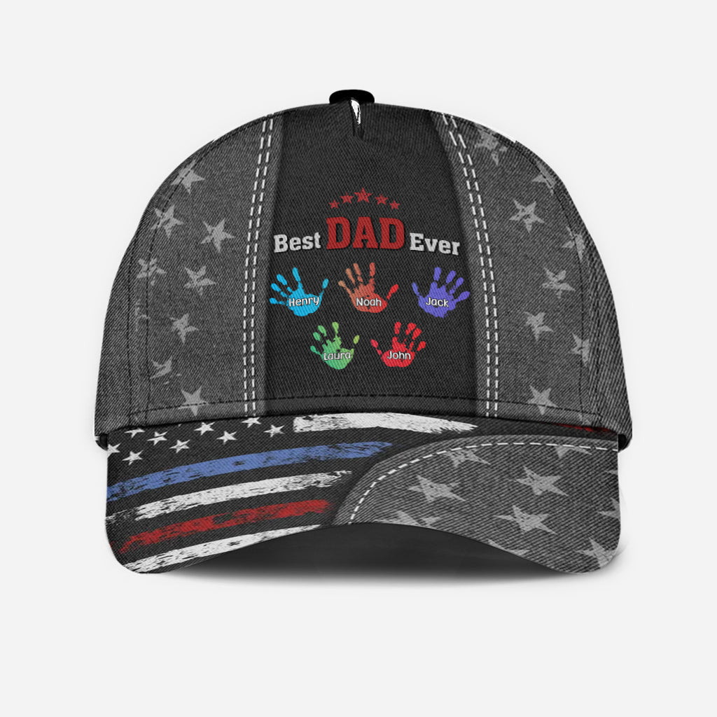 Best Dad Ever - Personalized Father Classic Cap