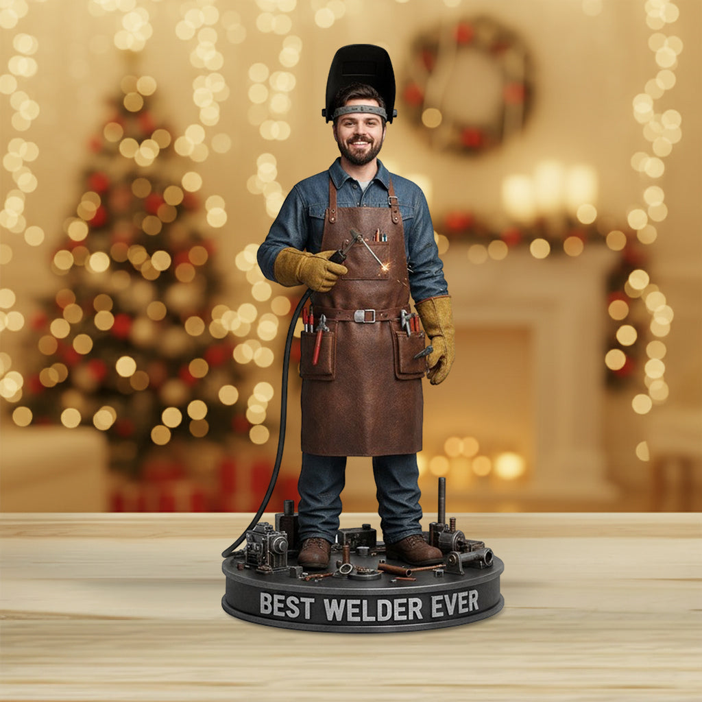 Custom Gift For Welder - Personalized Welder Custom Shaped Acrylic Plaque