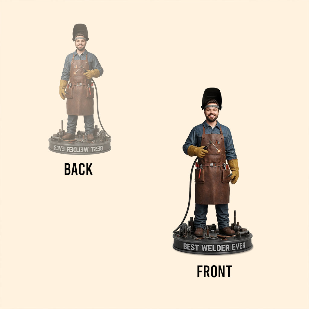 Custom Gift For Welder - Personalized Welder Custom Shaped Acrylic Plaque