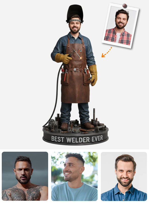 Custom Gift For Welder - Personalized Welder Custom Shaped Acrylic Plaque