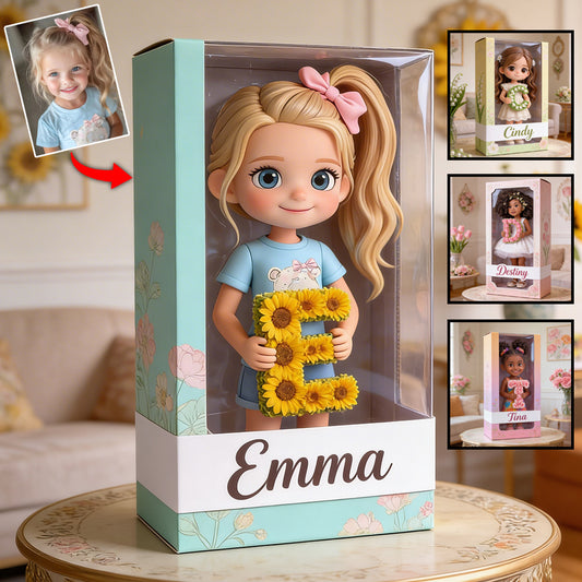 Custom Any Photo Easter Peep - Personalized Kid Custom Shaped Acrylic Plaque