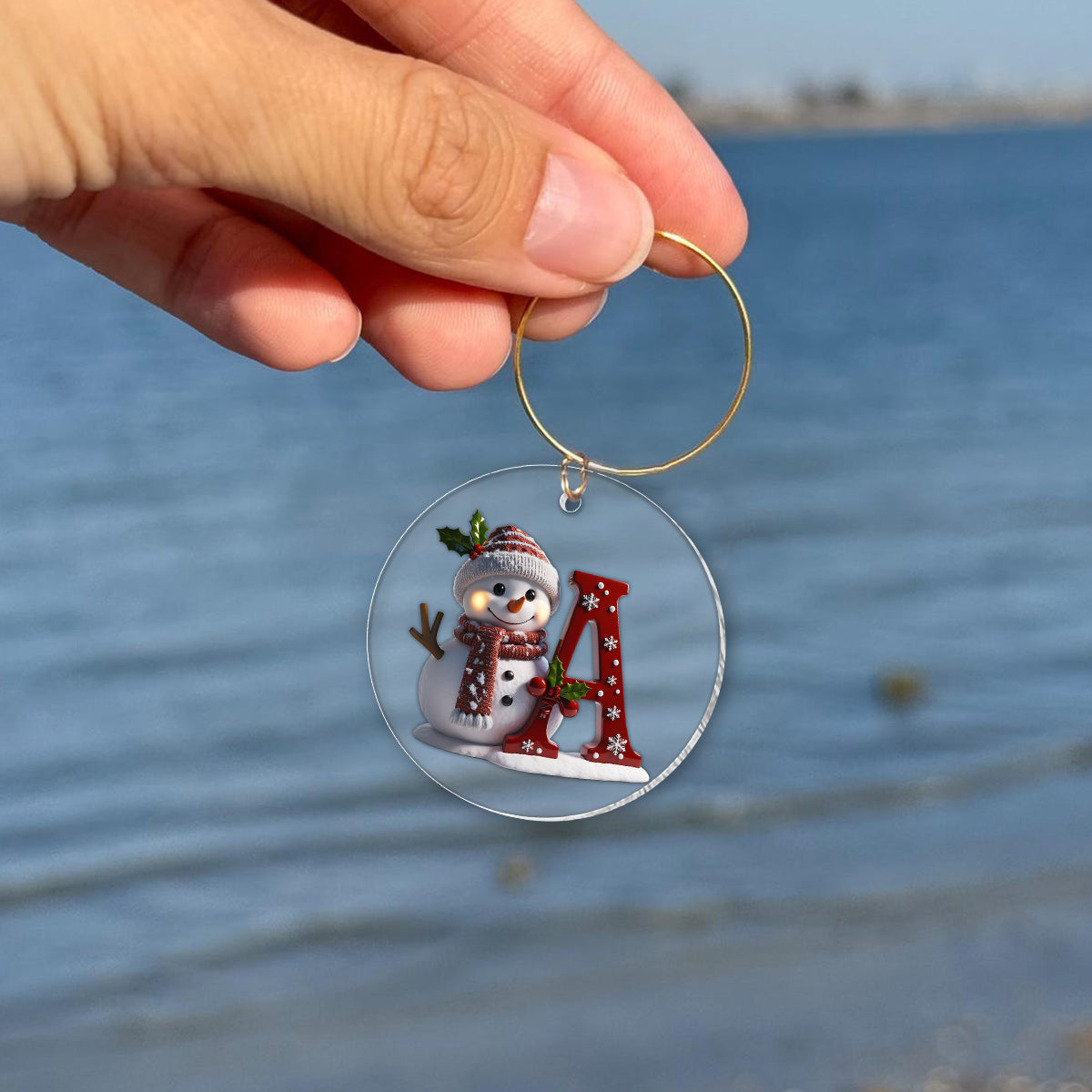 Merry Christmas - Personalized Family Wine Glass With Long Stem