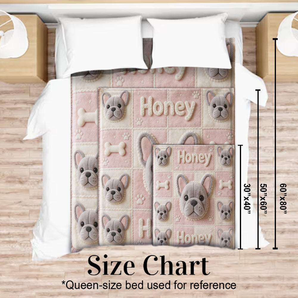 Love My Dog - Personalized Dog Blanket
