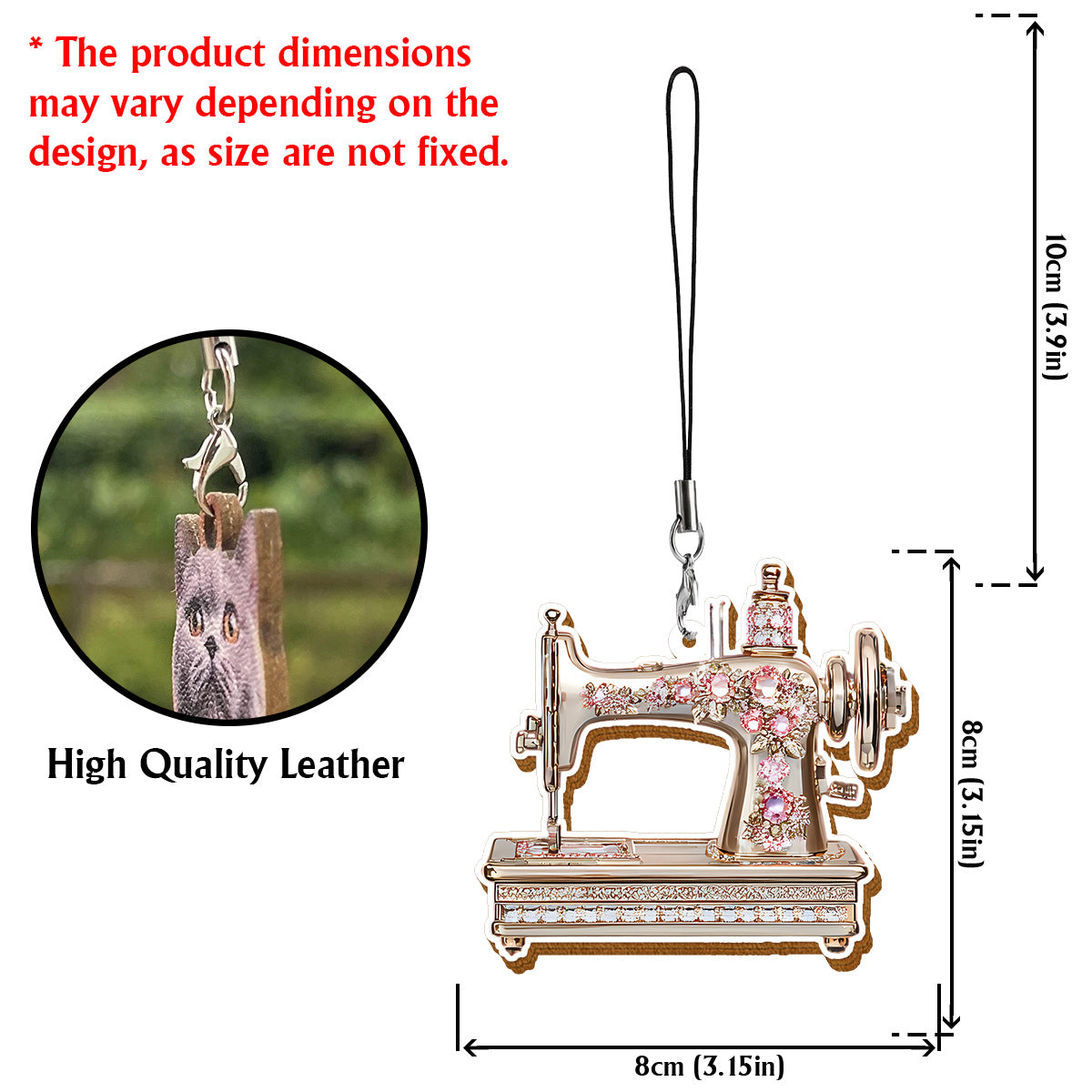 Beautiful Sewing Machine - Personalized Sewing Wallet Phone Case