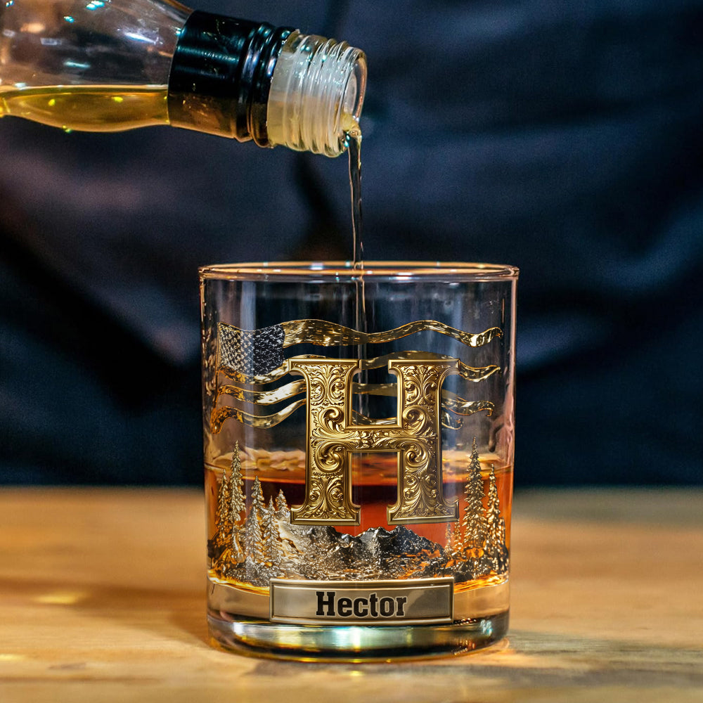 To Dad Papa Grandpa... From The Reasons You Drink - Personalized Father Whiskey Decanter Set