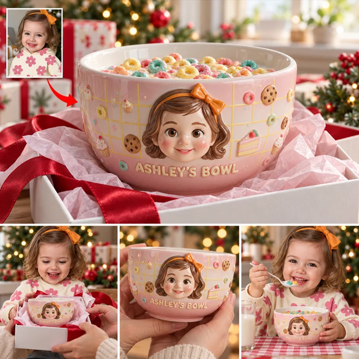 My Cereal Bowl - Personalized Kid Ceramic Bowl