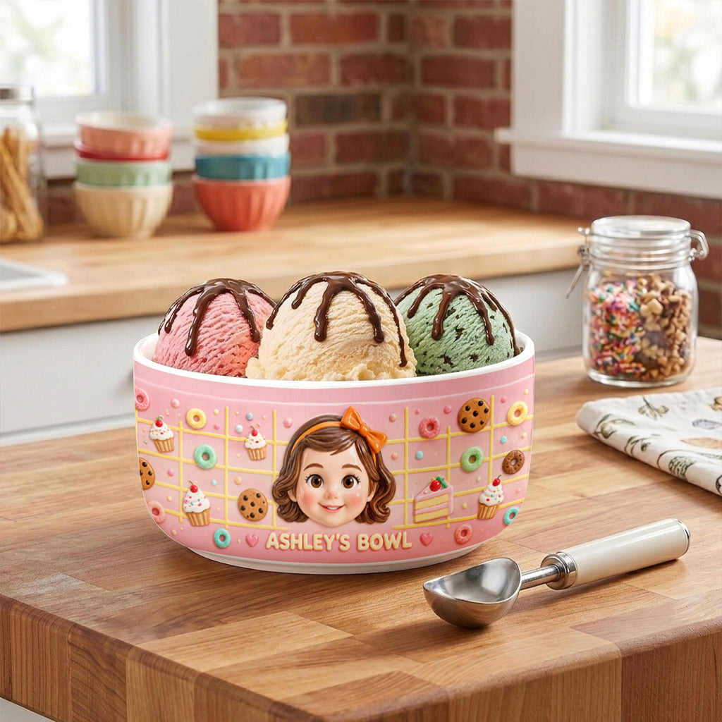 My Cereal Bowl - Personalized Kid Ceramic Bowl
