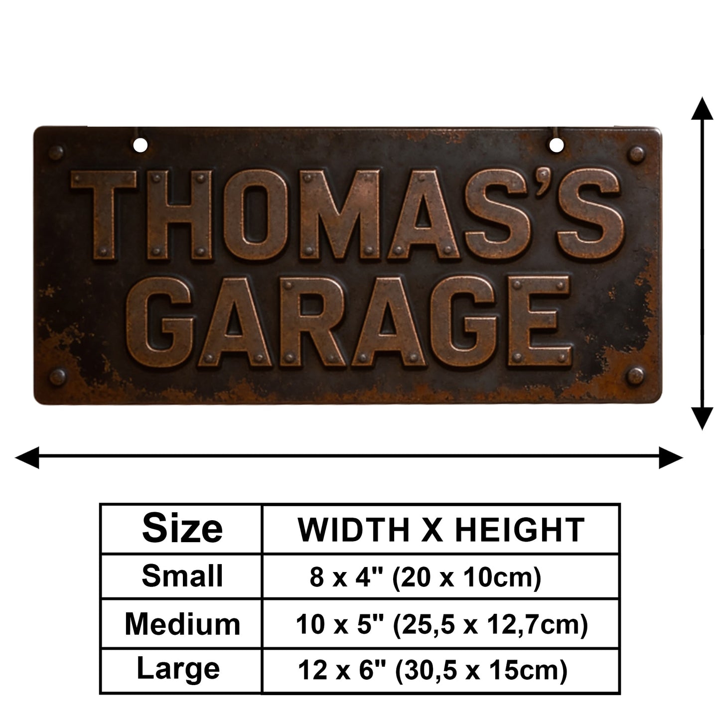 Custom Garage Sign From Any Photo - Personalized Garage Wooden Wall Mount Sign