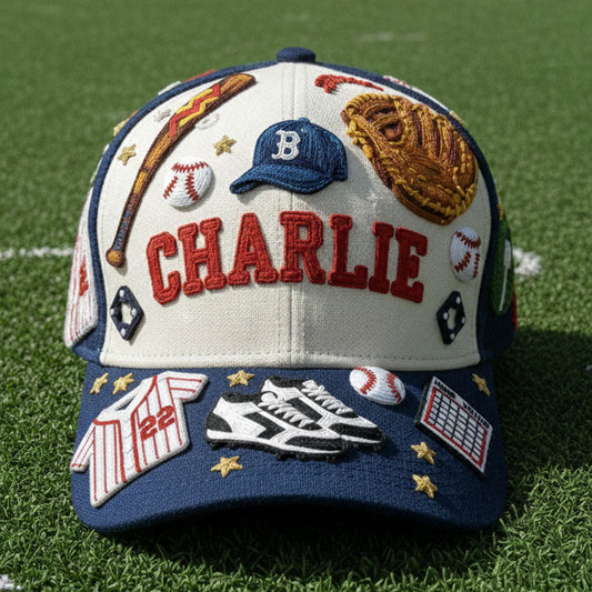 Joueur de baseball - Casquette de baseball classique personnalisée