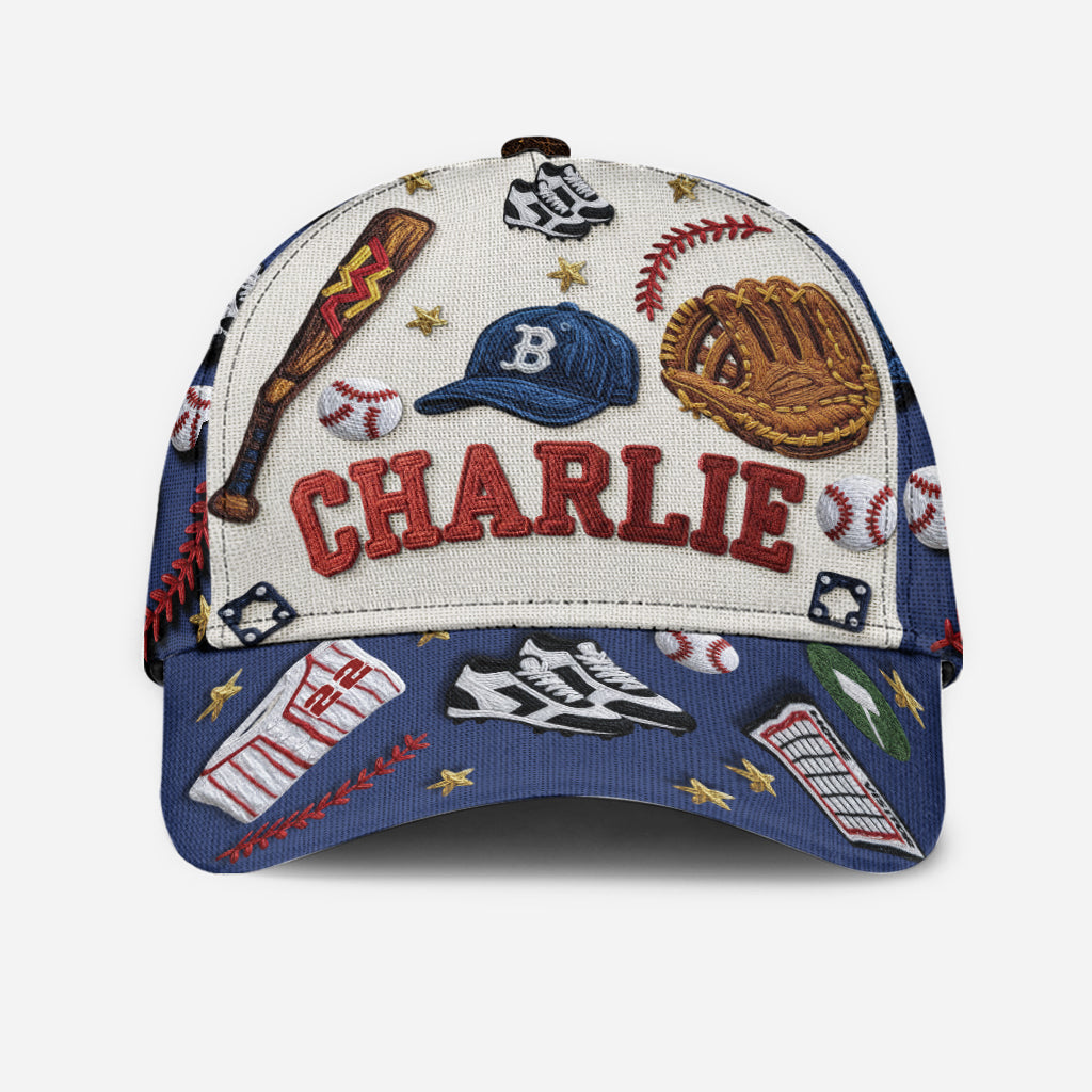 Joueur de baseball - Casquette de baseball classique personnalisée