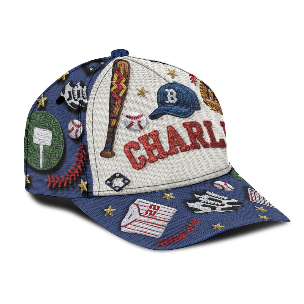 Joueur de baseball - Casquette de baseball classique personnalisée