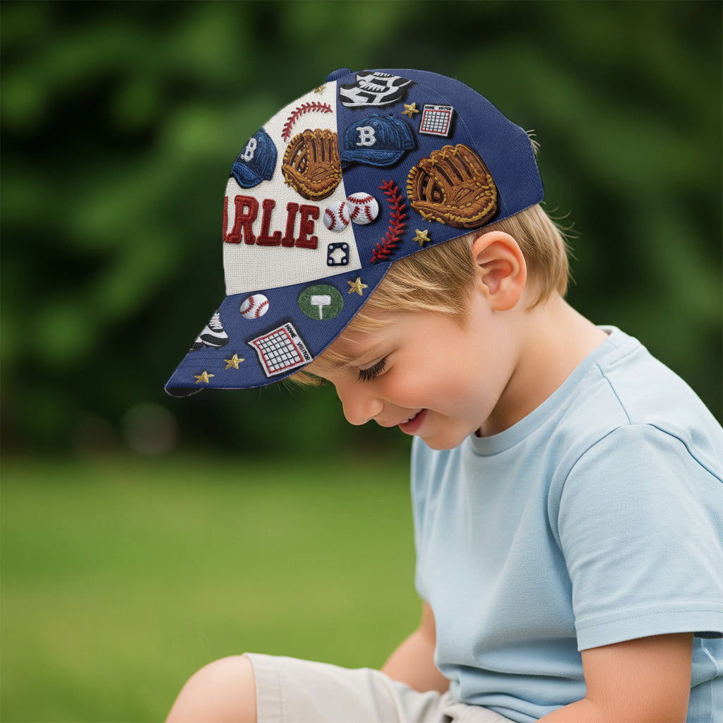 Joueur de baseball - Casquette de baseball classique personnalisée