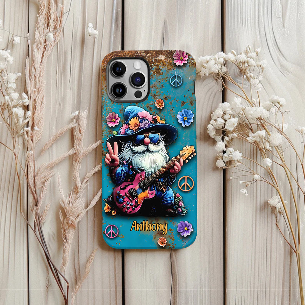 Hippie Gnome - Personalized Hippie Full Print Phone Case