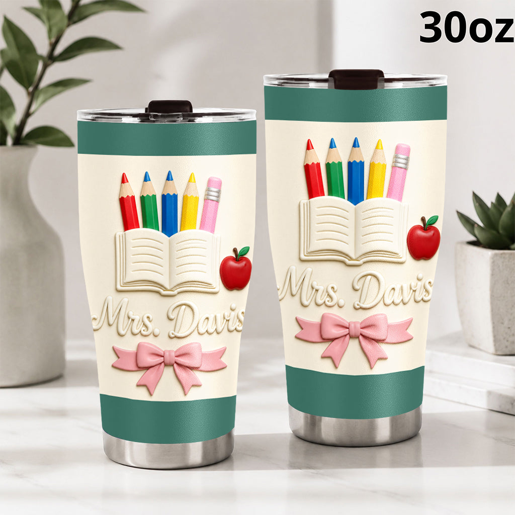 Teacher Gifts - Personalized Teacher Tumbler