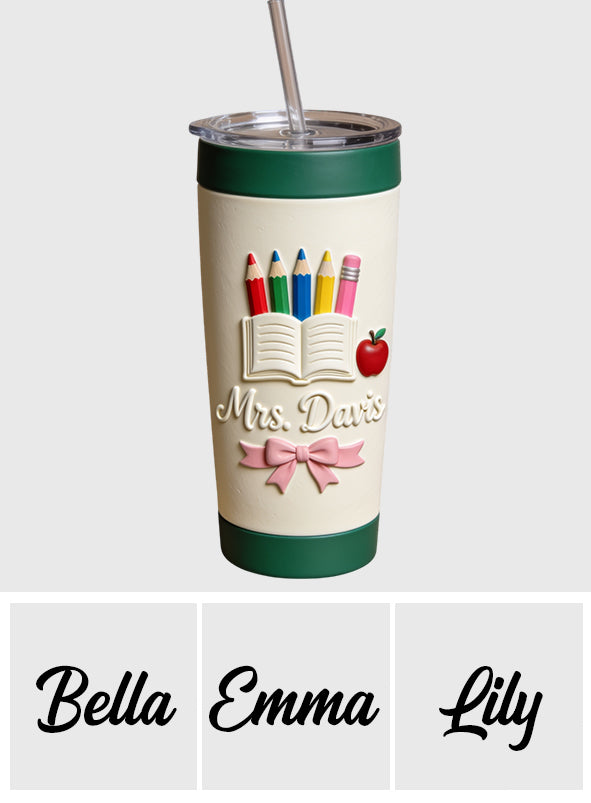 Teacher Gifts - Personalized Teacher Tumbler