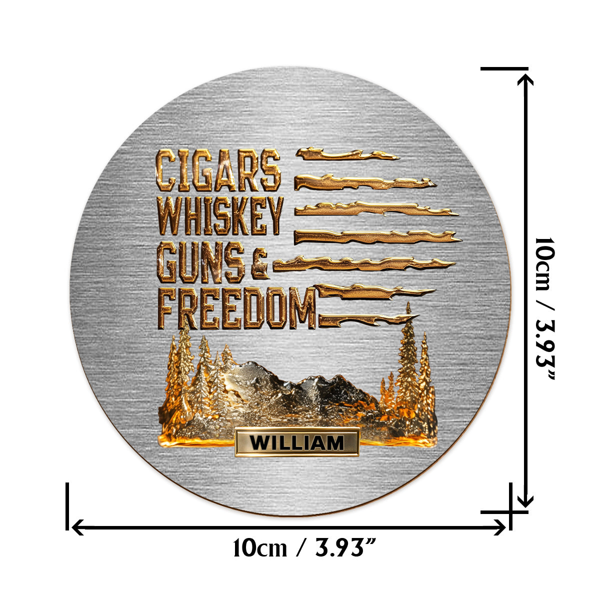 Geschenk für Bourbon-/Whisky-Liebhaber, Geschenk für Ihn – personalisiertes Whiskyglas
