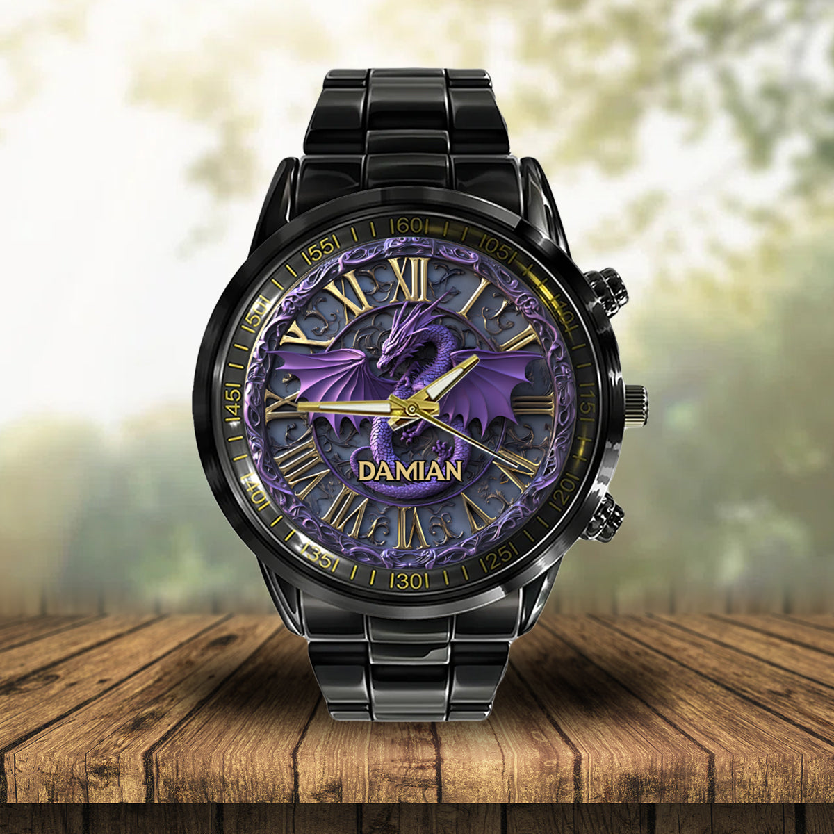 Love Dragon - Personalized Dragon Hand Watch
