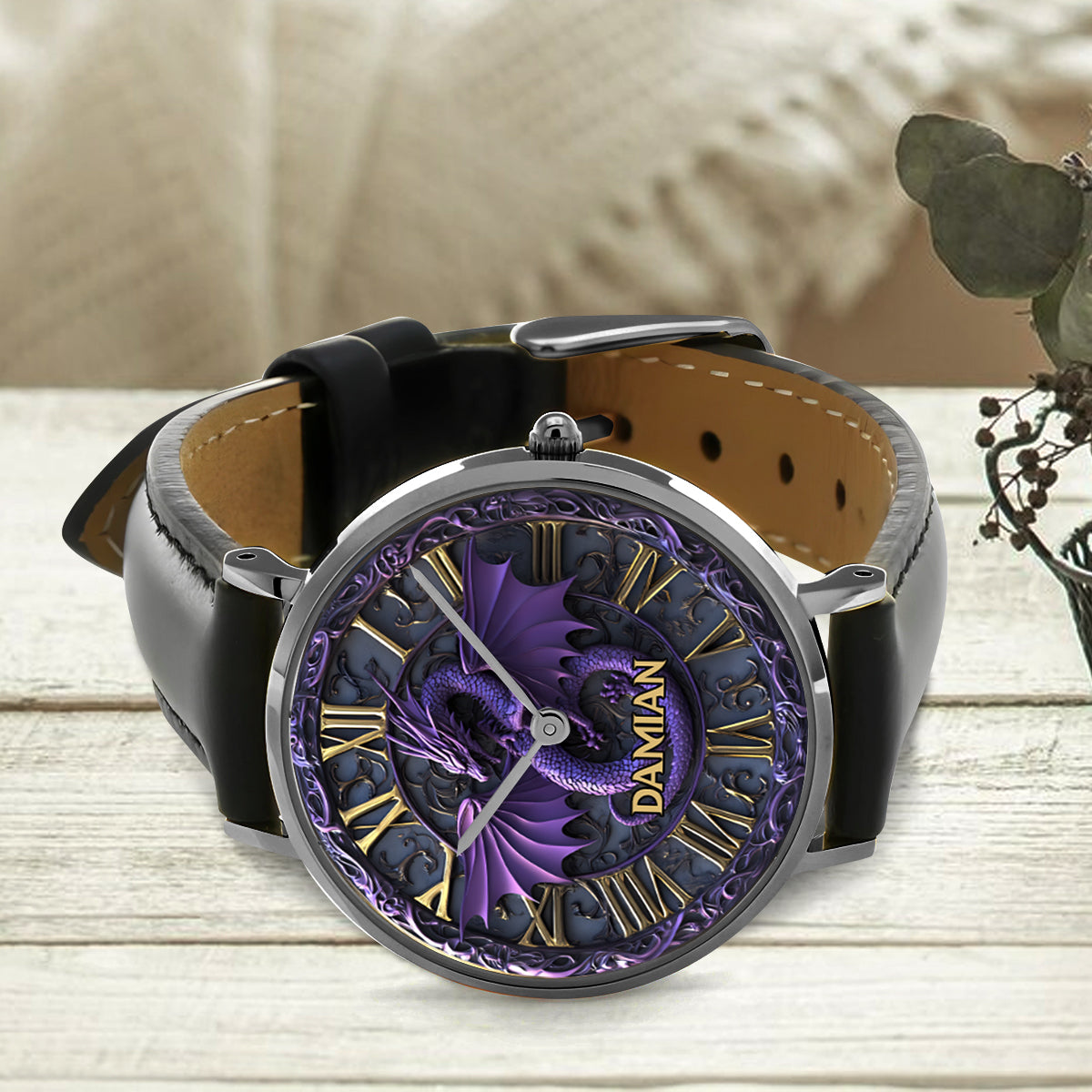 Love Dragon - Personalized Dragon Hand Watch