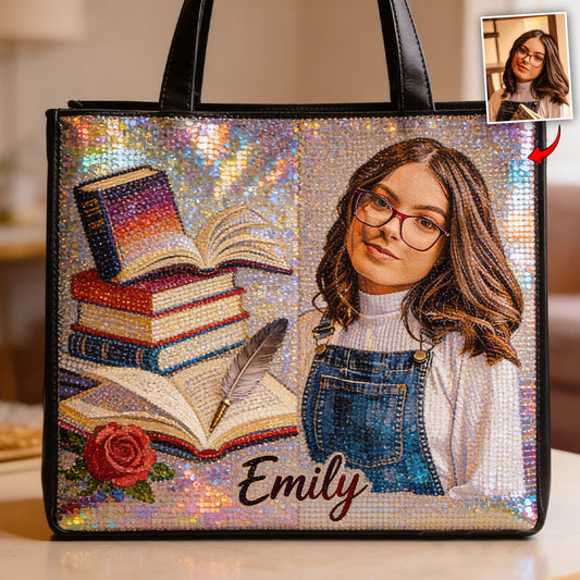 Livres d'amour photo personnalisés - Sac fourre-tout personnalisé