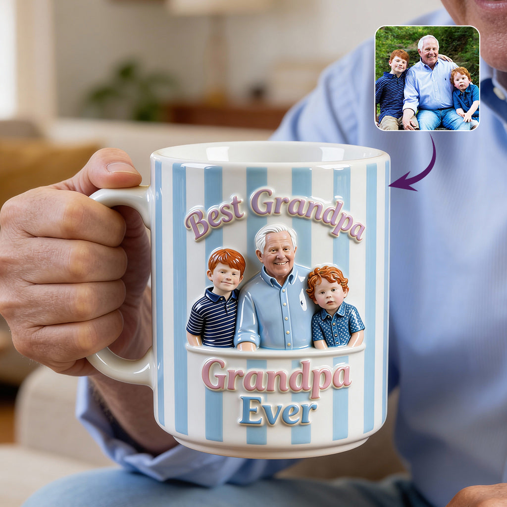 Love Being A Grandparents - Personalized Grandparents Accent Mug
