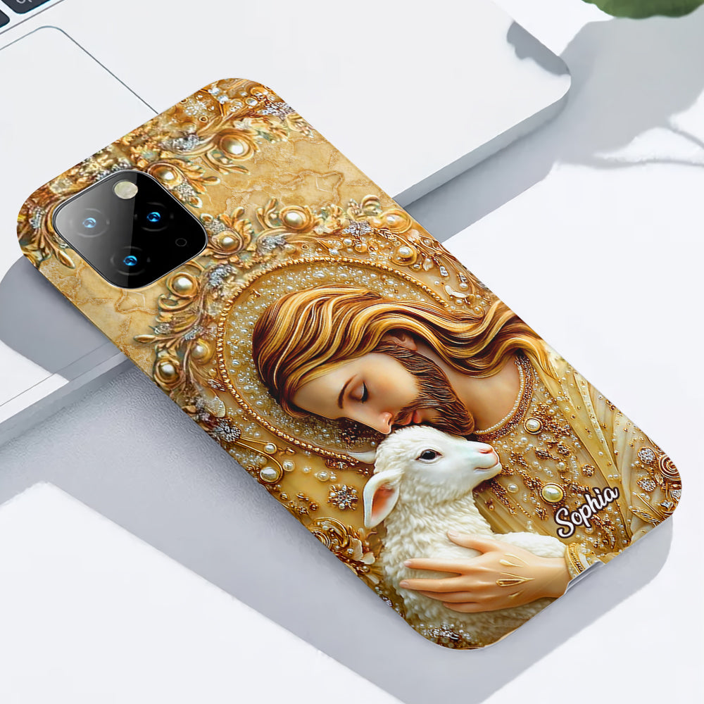 Ein Kind Gottes – Personalisierte Handyhülle mit christlichem Vollbilddruck