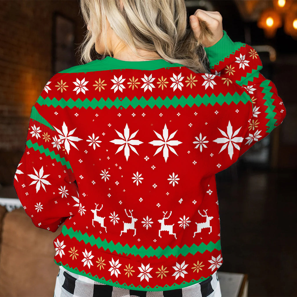 Jingle Balls - Personalized Spicy Couple Ugly Sweater