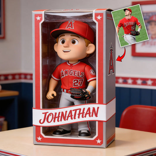 Passionné de baseball ? Plaque acrylique personnalisée en forme de balle sur mesure