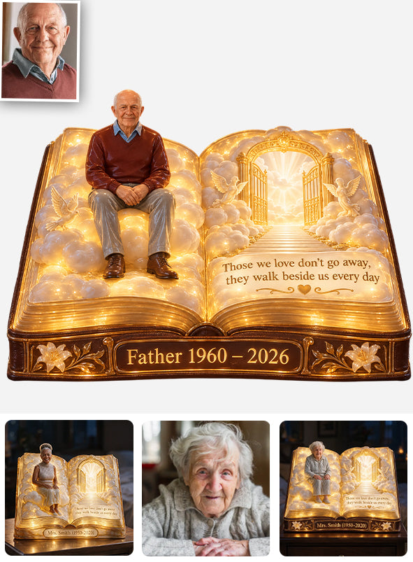 Personalized Memorial Gift, A Beautiful Keepsake to Honor a Loved One - Personalized Memorial Acrylic LED Night Light