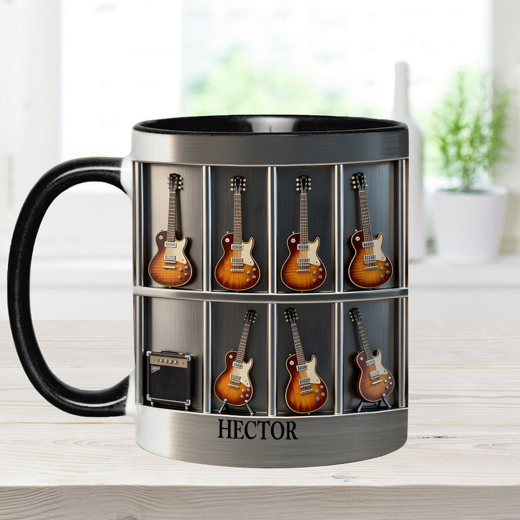 Guitarist - Personalized Guitar Accent Mug & Coaster