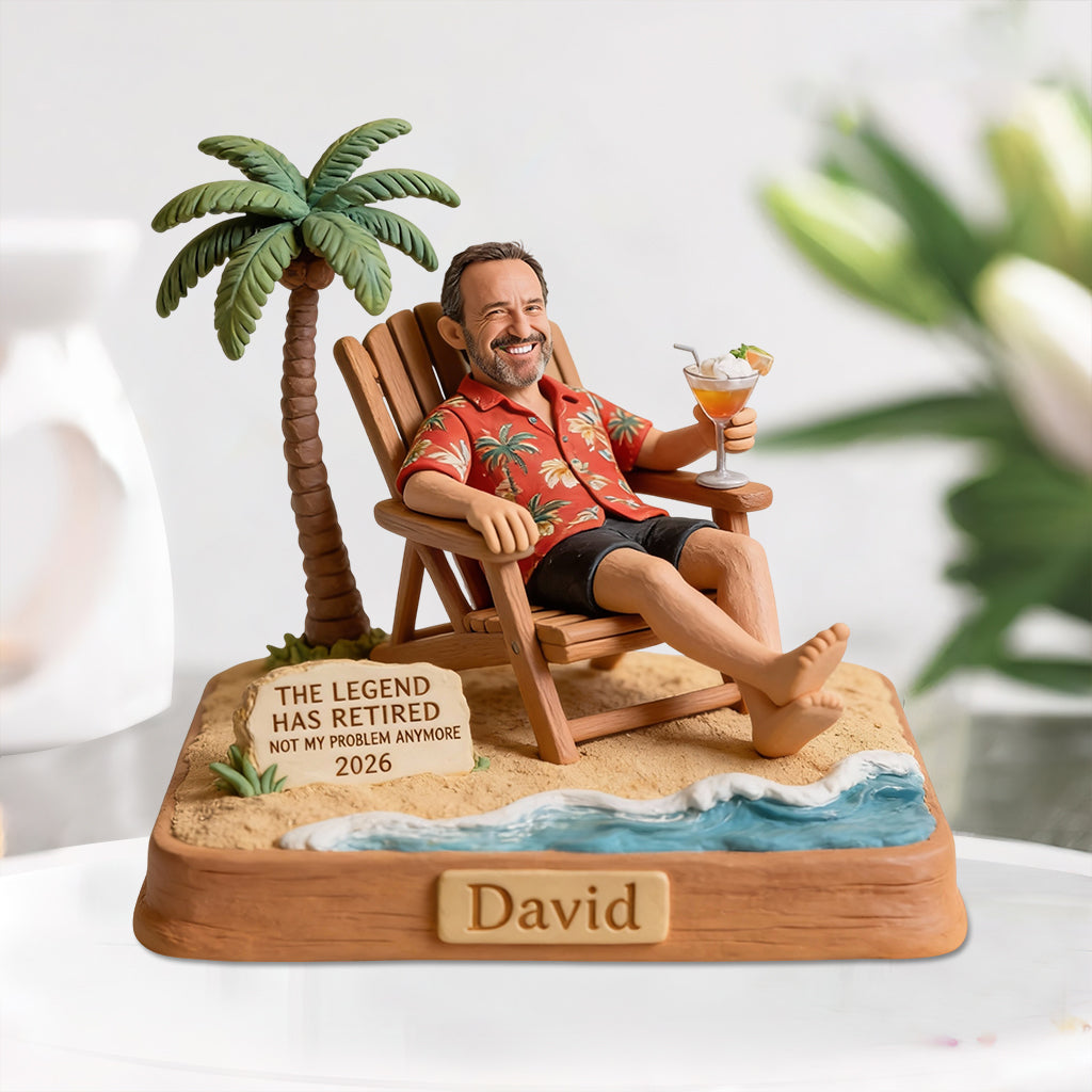 Custom From Any Photo - Personalized Retired Custom Shaped Acrylic Plaque