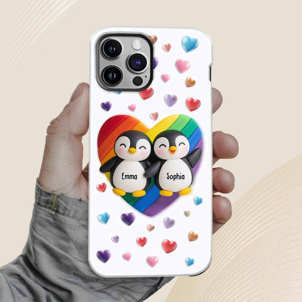 Love Is Love - Personalized LGBT Support Full Print Phone Case