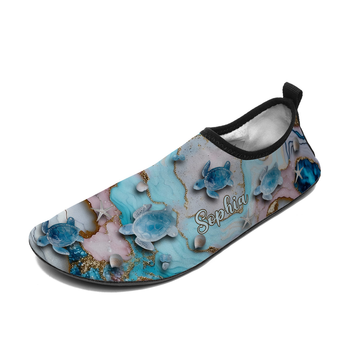 Love Turtles - Personalized Turtle Water Shoes