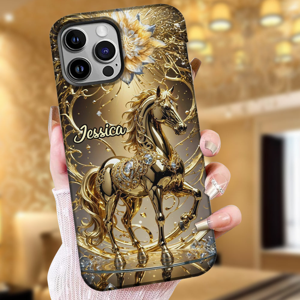 Amazing Horse - Personalized Horse Full Print Phone Case