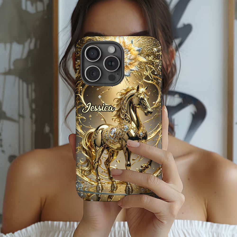 Amazing Horse - Personalized Horse Full Print Phone Case