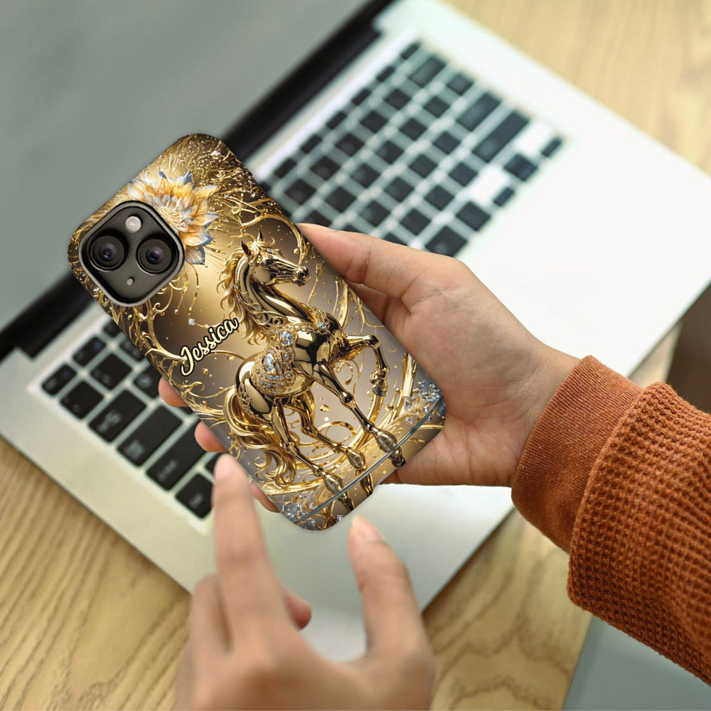 Amazing Horse - Personalized Horse Full Print Phone Case