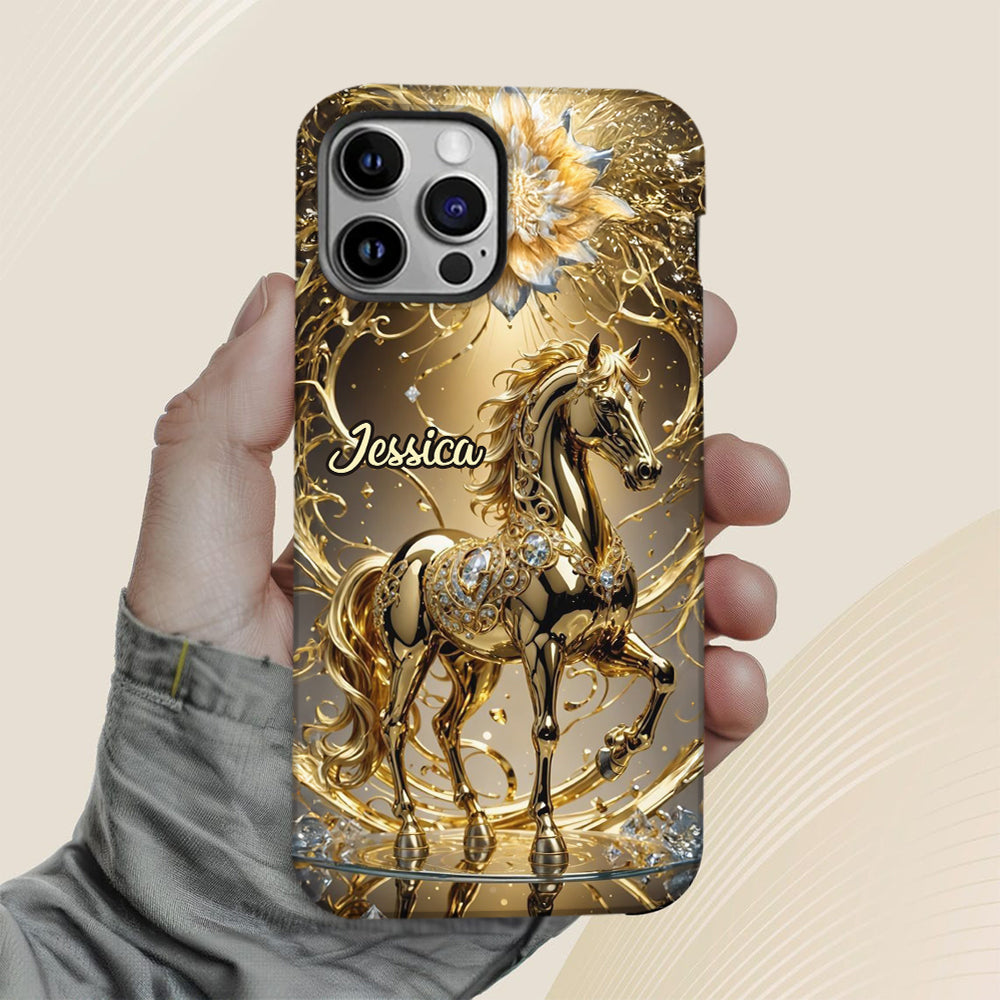Amazing Horse - Personalized Horse Full Print Phone Case