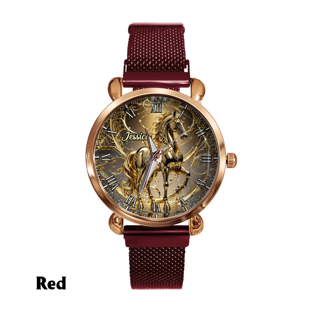 Love Horse - Personalized Horse Women Hand Watch